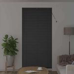 Casa si Gradina - Textile si covoare - Rulouri si jaluzele - Jaluzea pentru Fereastra cu perdele Altele Manual Negru 80 x 130 cm Aluminiu - Infinity.ro