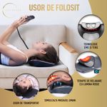 Ingrijire personala si Cosmetice - Sanatate si wellness - Articole wellness - Aparate si dispozitive de masaj - Aparat Masaj Cervical, Amelioreaza Durerile, Relaxeaza Musculatura Umeri, Spate, Infrarosu, TENS, EMS, Functie Incalzire - Infinity.ro