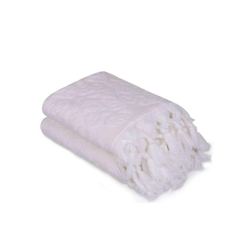 Casa si Gradina - Textile si covoare - Textile baie - Prosoape - Set prosoape de mana, L'essentiel Maison, alb, 50x90 cm, 100% bumbac - Infinity.ro