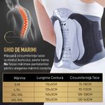 Ingrijire personala si Cosmetice - Sanatate si wellness - Aparate medicale - Dispozitive si accesorii medicale uz casnic - Centura Lombara, Suport Decompresie Coloana, Hernie de Disc, Durere Sciatica, Ajustabila, Marimea L-XL,90-113 cm - Infinity.ro