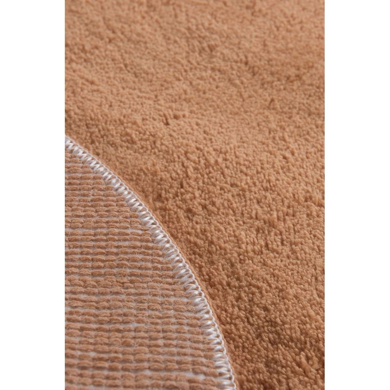 Casa si Gradina - Textile si covoare - Covoare - Covorase baie - Set covorase de baie, L'essentiel Maison, portocaliu, 50x60 cm si 60x100 cm, 100% acrilic, antiderapant - Infinity.ro