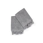 Casa si Gradina - Textile si covoare - Textile baie - Prosoape - Set prosoape de maini, L'essentiel Maison, gri, 50x90 cm, 100% bumbac, 2 bucati, 321SHS1269 - Infinity.ro
