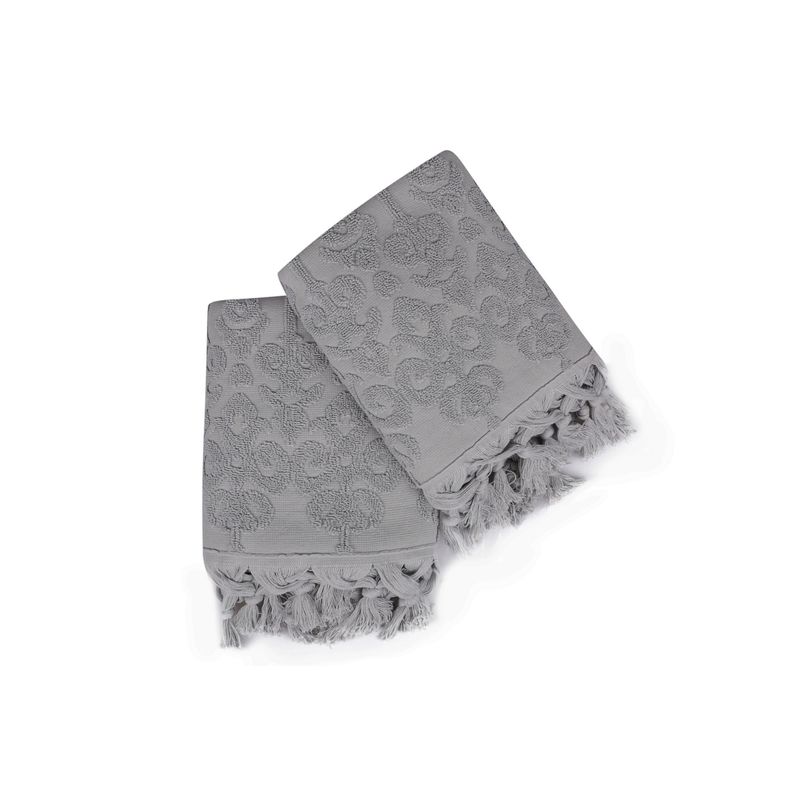 Casa si Gradina - Textile si covoare - Textile baie - Prosoape - Set prosoape de maini, L'essentiel Maison, gri, 50x90 cm, 100% bumbac, 2 bucati, 321SHS1269 - Infinity.ro