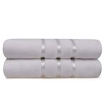Casa si Gradina - Textile si covoare - Textile baie - Prosoape - Set prosoape de baie, L'essentiel Maison, alb, 70x140 cm, 100% microcoton, 2 bucati - Infinity.ro
