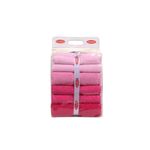 Casa si Gradina - Textile si covoare - Textile baie - Prosoape - Set prosoape baie, L'essentiel Maison, roz deschis, roz prafuit, fucsia, 70x140 cm, 100% bumbac, 4 bucati - Infinity.ro