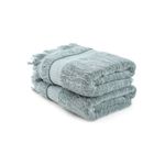 Casa si Gradina - Textile si covoare - Textile baie - Prosoape - Set prosoape de maini, L'essentiel Maison, verde, 50x90 cm, 100% bumbac - Infinity.ro