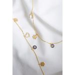 Fashion, accesorii si bijuterii - Femei - Bijuterii femei - Coliere femei - Set colier si bratara, Heliophilia, argint 925, auriu, antialergic, 136ELS1445 - Infinity.ro