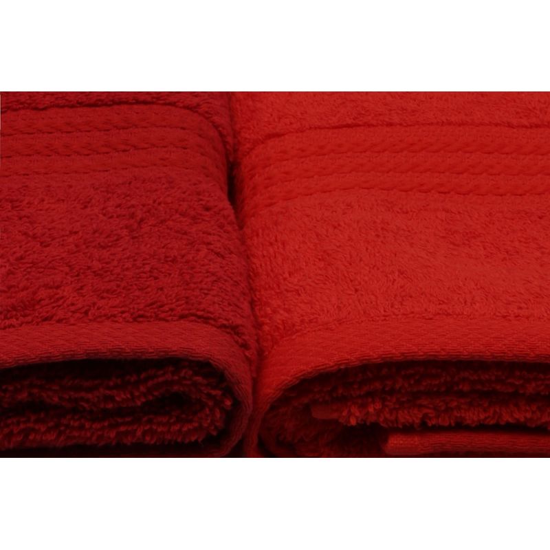 Casa si Gradina - Textile si covoare - Textile baie - Prosoape - Set prosoape de mana, L'essentiel Maison, portocaliu deschis, portocaliu, rosu, fucsia, 50x90 cm, 100% bumbac, 4 bucati - Infinity.ro