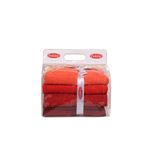 Casa si Gradina - Textile si covoare - Textile baie - Prosoape - Set prosoape de mana, L'essentiel Maison, portocaliu deschis, portocaliu, rosu, fucsia, 50x90 cm, 100% bumbac, 4 bucati - Infinity.ro
