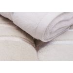 Casa si Gradina - Textile si covoare - Textile baie - Prosoape - Set prosoape de mana, L'essentiel Maison, alb, albastru deschis, maro deschis, 50x90 cm, 100% microcoton, 3 bucati - Infinity.ro