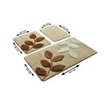 Casa si Gradina - Textile si covoare - Covoare - Covorase baie - Set covorase de baie, L'essentiel Maison, multicolor, 40x60 cm, 50x60 cm, 60x100 cm, 100% acrilic, antiderapant, 359CHL3194 - Infinity.ro