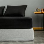 Casa si Gradina - Textile si covoare - Lenjerii de pat - Seturi de lenjerie - Set lenjerie de pat, L'essentiel Maison, negru, 100x200 cm, bumbac poliester - Infinity.ro