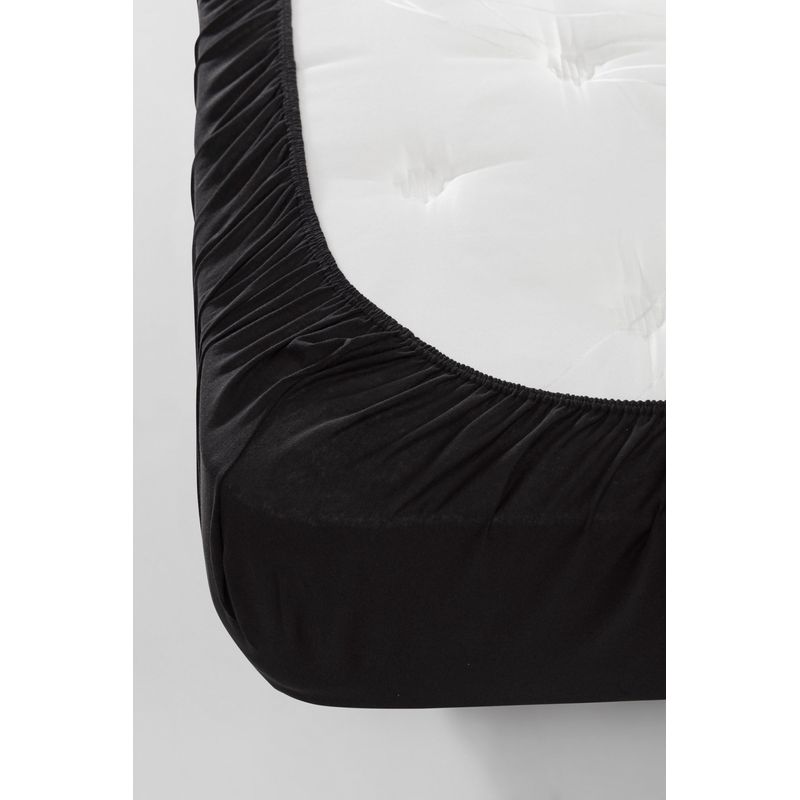 Casa si Gradina - Textile si covoare - Lenjerii de pat - Seturi de lenjerie - Set lenjerie de pat, L'essentiel Maison, negru, 100x200 cm, bumbac poliester - Infinity.ro