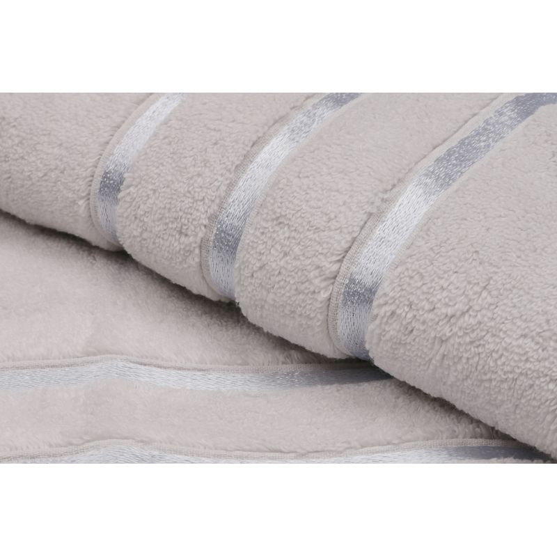 Casa si Gradina - Textile si covoare - Textile baie - Prosoape - Set prosoape de baie, L'essentiel Maison, albastru deschis si gri deschis, 70x140 cm, 100% microbumbac, 2 bucati - Infinity.ro