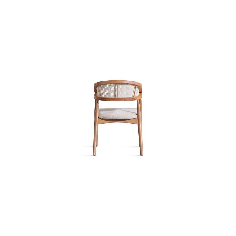 Casa si Gradina - Mobilier - Seturi de mobilier - Seturi mese si scaune - Set masa si scaune, Hanah Home, lemn fag, natural, masa 100x100x75 cm, 4 scaune, 117FRF1514 - Infinity.ro