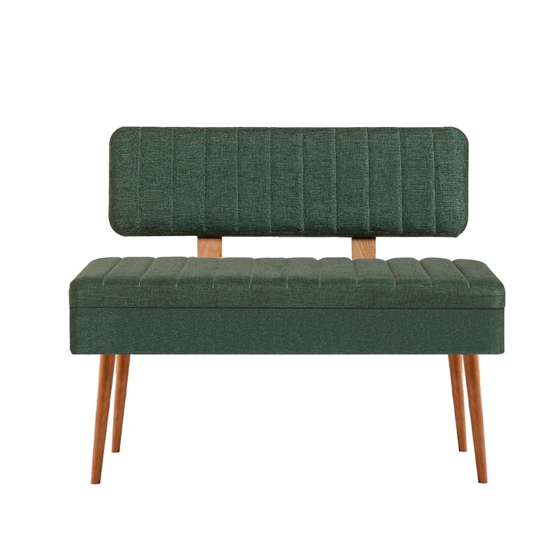 Casa si Gradina - Mobilier - Seturi de mobilier - Seturi mese si scaune - Set masa extensibila si scaune, Hanah Home, lemn pin atlantic, verde, 5 piese - Infinity.ro