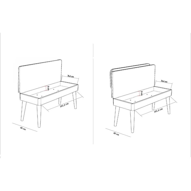 Casa si Gradina - Mobilier - Seturi de mobilier - Seturi mese si scaune - Set masa extensibila si scaune, Hanah Home, lemn pin atlantic, verde, 5 piese - Infinity.ro
