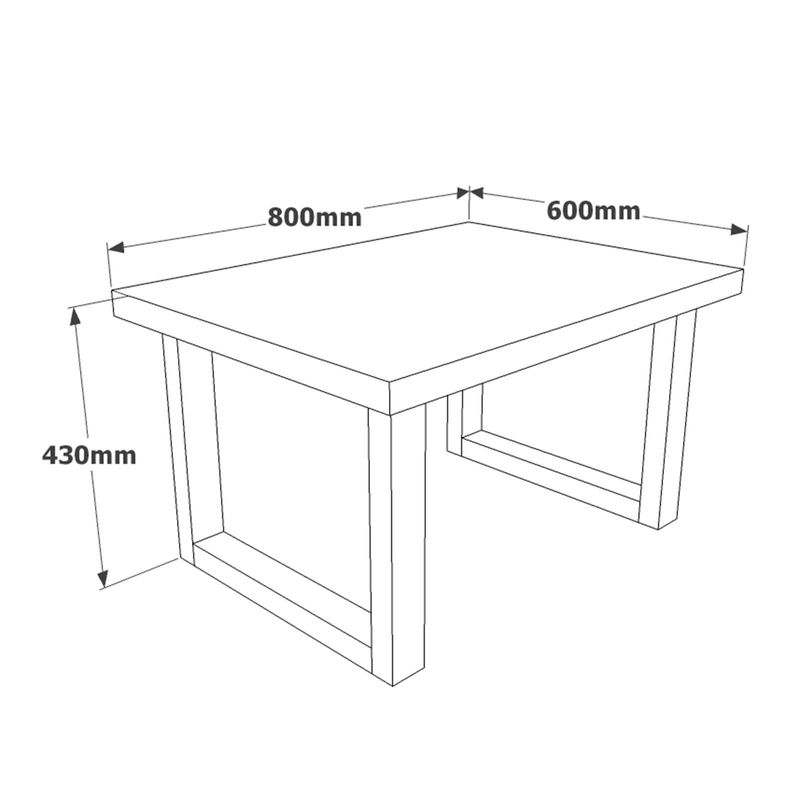 Casa si Gradina - Mobilier - Mese si birouri - Birouri - Set mobilier birou, Hanah Home, pal melaminat, nuc si antracit, birou 180x90x73 cm, masuta 80x60x43 cm - Infinity.ro