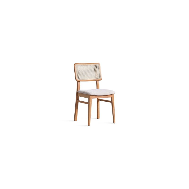 Casa si Gradina - Mobilier - Seturi de mobilier - Seturi mese si scaune - Set masa si scaune, Hanah Home, lemn de fag, natural, masa 100x100x75 cm, 4 scaune, 117FRF1510 - Infinity.ro