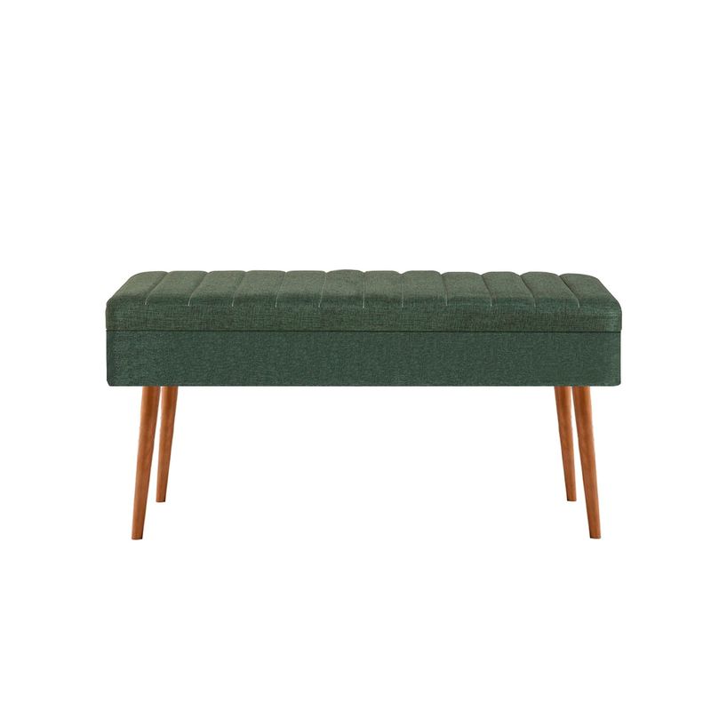 Casa si Gradina - Mobilier - Seturi de mobilier - Seturi mese si scaune - Set masa extensibila cu scaune, Hanah Home, pal melaminat, pin atlantic si verde, masa 129x80x75 cm - Infinity.ro