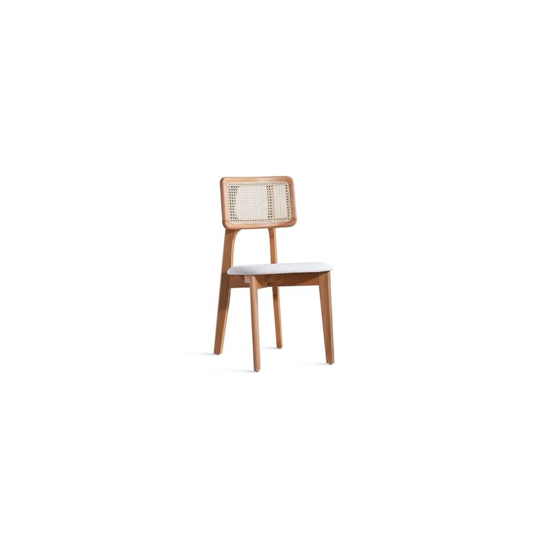 Casa si Gradina - Mobilier - Seturi de mobilier - Seturi mese si scaune - Set masa si scaune, Hanah Home, lemn de fag, natural, 100x100x77 cm - Infinity.ro