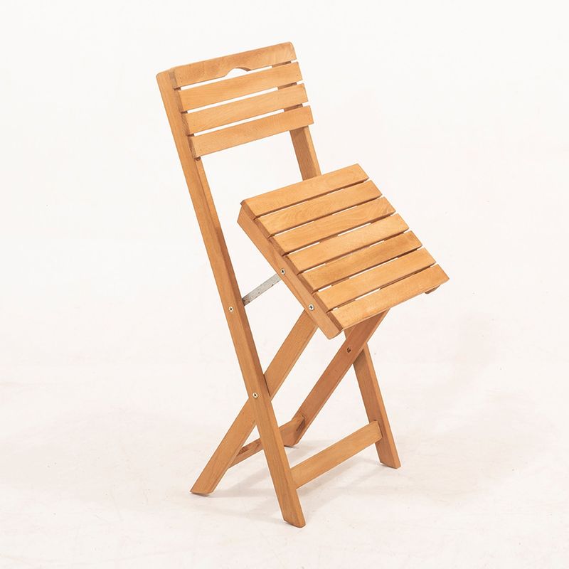 Casa si Gradina - Gradina si terasa - Mobilier exterior - Seturi mobila gradina - Set masa si scaune gradina, Hanah Home, lemn fag, natural crem, masa 80x60x72 cm, 2 scaune 40x30x81 cm, 644MYD1151 - Infinity.ro