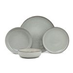 Casa si Gradina - Bucatarie si vesela - Vesela si tacamuri - Servicii de masa - Set de masa 24 piese, Hermia, portelan, verde, 710KTP2883 - Infinity.ro