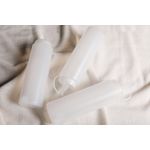 Casa si Gradina - Bucatarie si vesela - Ustensile bucatarie - Rasnite si dozatoare condimente - Set recipiente pentru ulei, Hermia, plastic, transparent, 7x7x25 cm, 3 bucati - Infinity.ro
