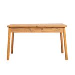 Casa si Gradina - Mobilier - Seturi de mobilier - Seturi mese si scaune - Set masa extensibila si scaune, Hanah Home, panou lemn melaminat, pin atlantic stone, 120x75x77 cm - Infinity.ro