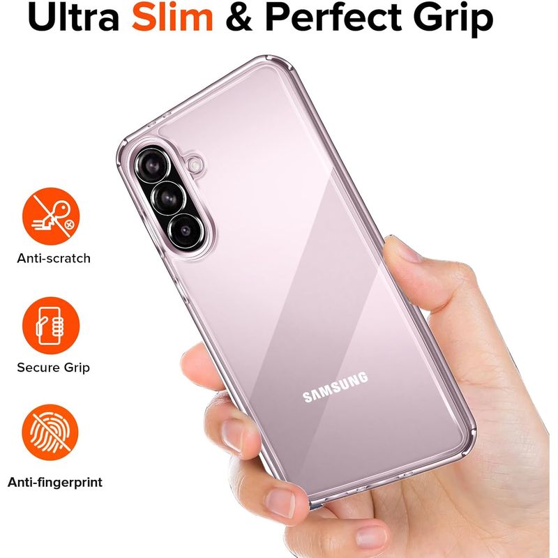 Laptop, Telefoane si Tablete - Telefoane mobile si accesorii - Accesorii Telefoane - Huse telefoane - Husa Anti soc, transparenta compatibila cu Samsung Galaxy A56 - Infinity.ro