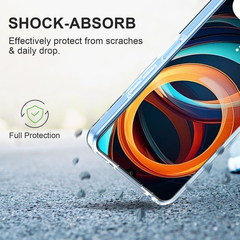 Laptop, Telefoane si Tablete - Telefoane mobile si accesorii - Accesorii Telefoane - Huse telefoane - Husa 360 compatibila cu Xiaomi Redmi A3 - V2 Transparent fata si spate - Infinity.ro