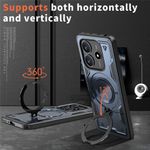 Laptop, Telefoane si Tablete - Telefoane mobile si accesorii - Accesorii Telefoane - Huse telefoane - Husa military armour cu inel metalic, ALC MOBILE, compatibila cu Xiaomi Redmi Note 14 4G, Albastru - Infinity.ro