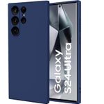 Laptop, Telefoane si Tablete - Telefoane mobile si accesorii - Accesorii Telefoane - Huse telefoane - Husa Soft Touch, slim, ALC Mobile, anti soc, compatibila cu Samsung Galaxy S24 Ultra, Albastru inchis Tpu - Infinity.ro