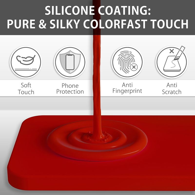 Laptop, Telefoane si Tablete - Telefoane mobile si accesorii - Accesorii Telefoane - Huse telefoane - Husa Soft Touch, slim, ALC Mobile, anti soc, compatibila cu Samsung Galaxy A25, Rosu Tpu - Infinity.ro