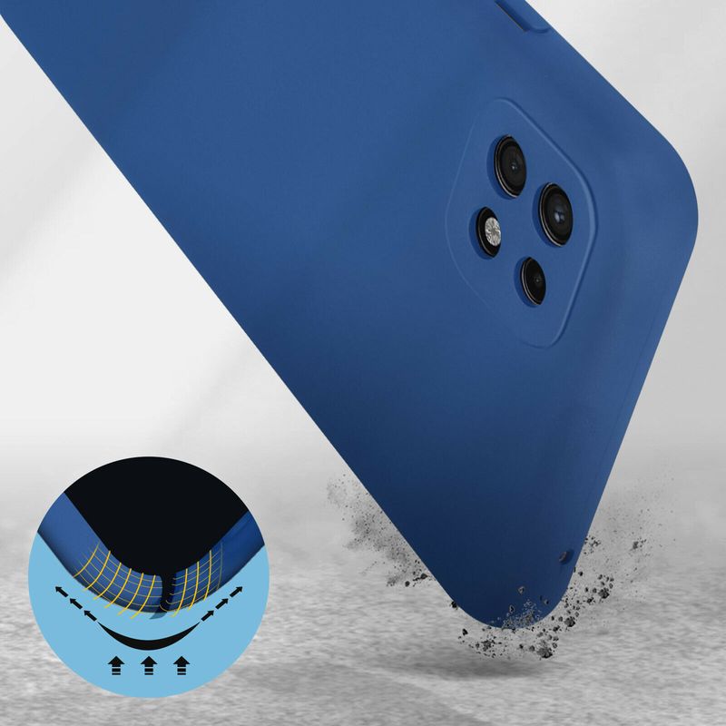 Laptop, Telefoane si Tablete - Telefoane mobile si accesorii - Accesorii Telefoane - Huse telefoane - Husa Liquid soft touch compatibila cu Samsung Galaxy A22 5G, Blue Cobalt, ALC - Infinity.ro