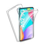 Laptop, Telefoane si Tablete - Telefoane mobile si accesorii - Accesorii Telefoane - Huse telefoane - Husa 360 compatibila cu Samsung Galaxy A52 4G / 5G V2 Transparent fata+spate - Infinity.ro