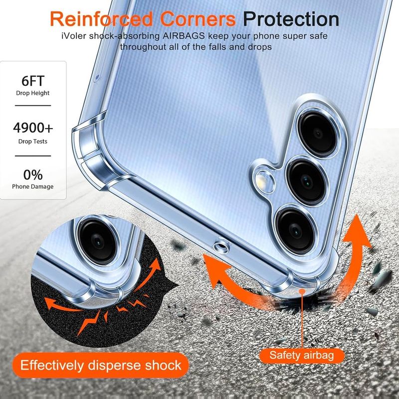 Laptop, Telefoane si Tablete - Telefoane mobile si accesorii - Accesorii Telefoane - Huse telefoane - Husa Anti soc, transparenta compatibila cu Samsung Galaxy A25 5G - Infinity.ro