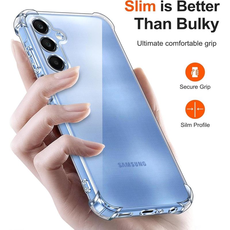 Laptop, Telefoane si Tablete - Telefoane mobile si accesorii - Accesorii Telefoane - Huse telefoane - Husa Anti soc, transparenta compatibila cu Samsung Galaxy A25 5G - Infinity.ro