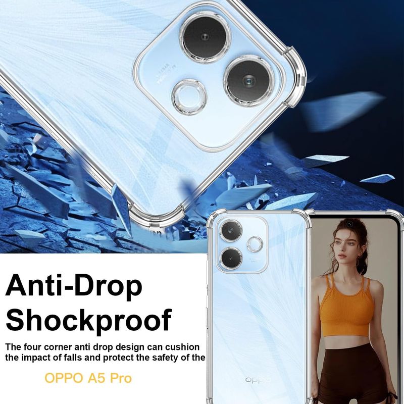 Laptop, Telefoane si Tablete - Telefoane mobile si accesorii - Accesorii Telefoane - Huse telefoane - Husa Anti soc, transparenta compatibila cu OPPO A5 Pro - Infinity.ro