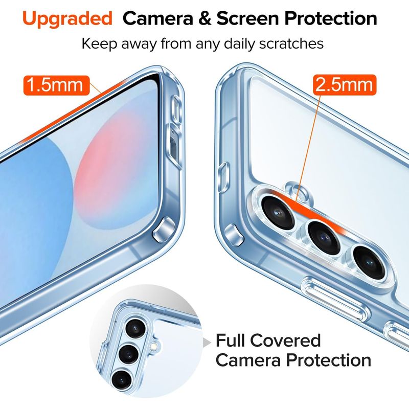 Laptop, Telefoane si Tablete - Telefoane mobile si accesorii - Accesorii Telefoane - Huse telefoane - Husa Anti soc, transparenta compatibila cu Samsung Galaxy S25 - Infinity.ro