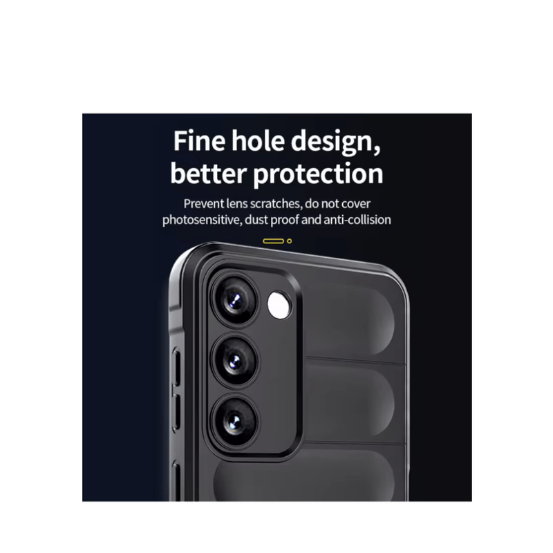 Laptop, Telefoane si Tablete - Telefoane mobile si accesorii - Accesorii Telefoane - Huse telefoane - Husa wave, compatibila cu Samsung Galaxy A25, Grip Anti-Soc, Tpu, Night Black - Infinity.ro