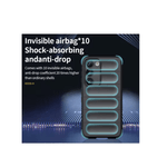 Laptop, Telefoane si Tablete - Telefoane mobile si accesorii - Accesorii Telefoane - Huse telefoane - Husa wave, compatibila cu Samsung Galaxy A25, Grip Anti-Soc, Tpu, Night Black - Infinity.ro