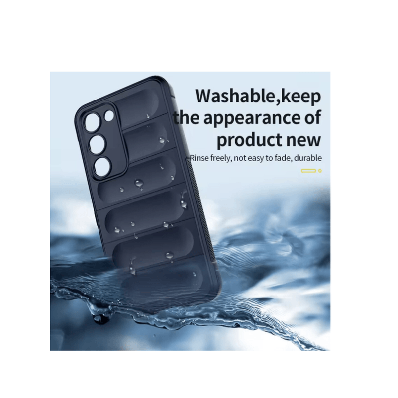 Laptop, Telefoane si Tablete - Telefoane mobile si accesorii - Accesorii Telefoane - Huse telefoane - Husa wave, compatibila cu Samsung Galaxy A55, Grip Anti-Soc, Tpu, Navy Blue - Infinity.ro