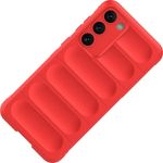Laptop, Telefoane si Tablete - Telefoane mobile si accesorii - Accesorii Telefoane - Huse telefoane - Husa wave, compatibila cu Samsung Galaxy A25, Grip Anti-Soc, Tpu, Pure Red - Infinity.ro
