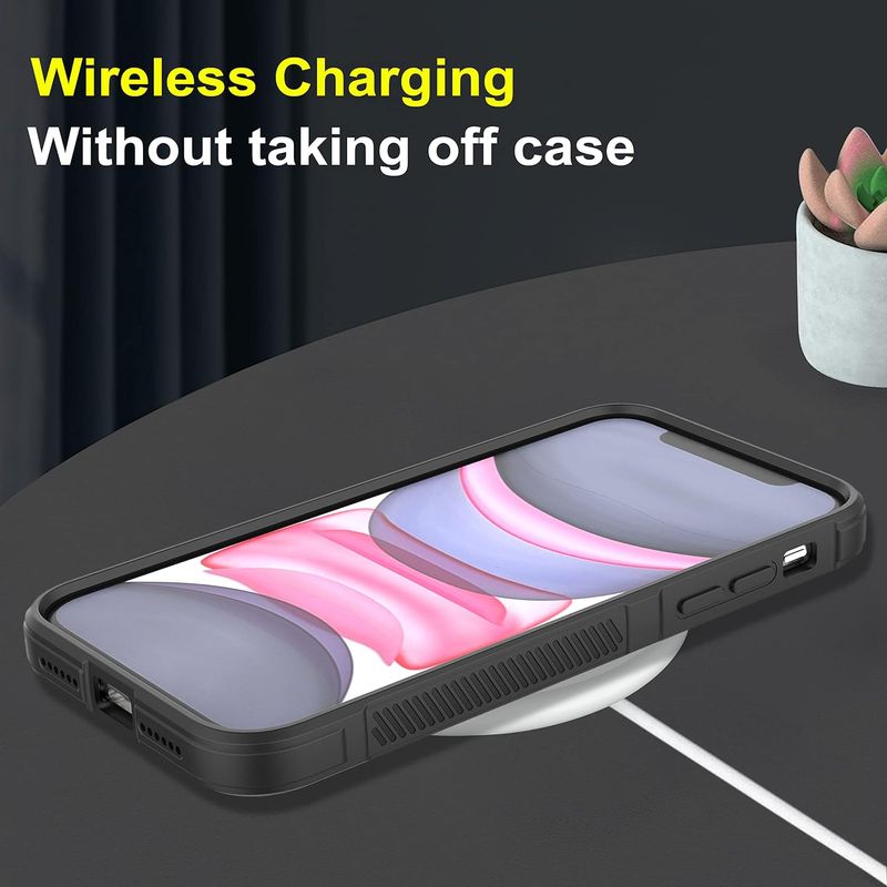 Laptop, Telefoane si Tablete - Telefoane mobile si accesorii - Accesorii Telefoane - Huse telefoane - Husa wave, compatibila cu IPhone 15 Pro, Grip Anti-Soc, Tpu, Night  Black - Infinity.ro