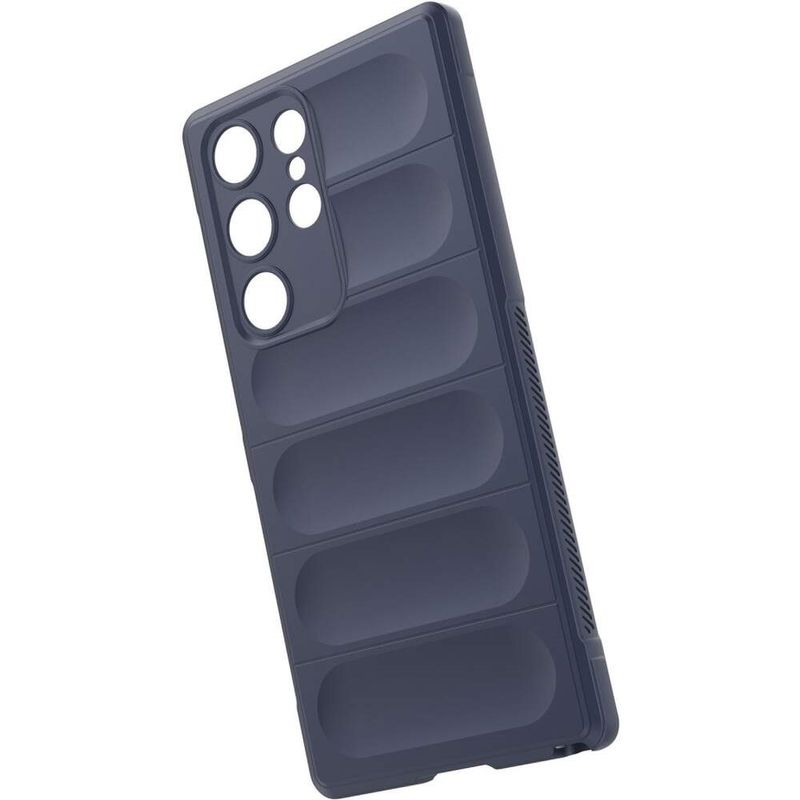 Laptop, Telefoane si Tablete - Telefoane mobile si accesorii - Accesorii Telefoane - Huse telefoane - Husa wave, compatibila cu Samsung Galaxy S24 Ultra, Grip Anti-Soc, Tpu, Navy Blue - Infinity.ro