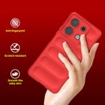 Laptop, Telefoane si Tablete - Telefoane mobile si accesorii - Accesorii Telefoane - Huse telefoane - Husa wave, compatibila cu Xiaomi Redmi Note 13 5G, Grip Anti-Soc, Tpu, Pure Red - Infinity.ro
