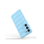 Laptop, Telefoane si Tablete - Telefoane mobile si accesorii - Accesorii Telefoane - Huse telefoane - Husa wave, compatibila cu Samsung Galaxy A55, Grip Anti-Soc, Tpu, Baby Blue - Infinity.ro