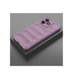 Laptop, Telefoane si Tablete - Telefoane mobile si accesorii - Accesorii Telefoane - Huse telefoane - Husa wave, compatibila cu IPhone 15 Pro Max, Grip Anti-Soc, Tpu, Light Purple - Infinity.ro