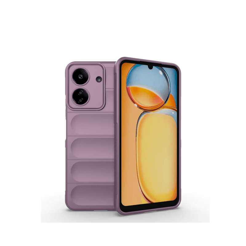 Laptop, Telefoane si Tablete - Telefoane mobile si accesorii - Accesorii Telefoane - Huse telefoane - Husa wave, compatibila cu xiaomi redmi 13c, Grip Anti-Soc, Tpu, Light Purple - Infinity.ro